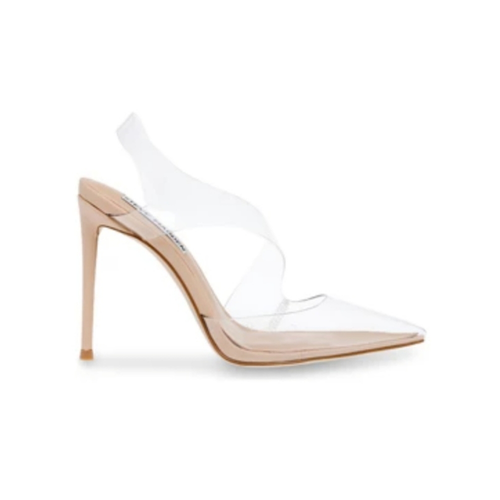 Steve Madden Vienne Clear Pointed Toe Stiletto Pu… - image 3